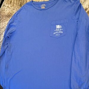 Polo by Ralph Lauren Cobalt Blue Long Sleeve Shirt